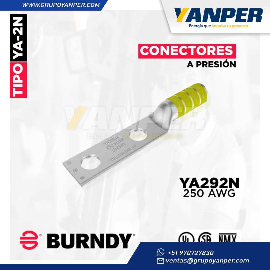 YA292N burndy terminal comprensión ojal 250MCM 2H 1/2¨35KV
